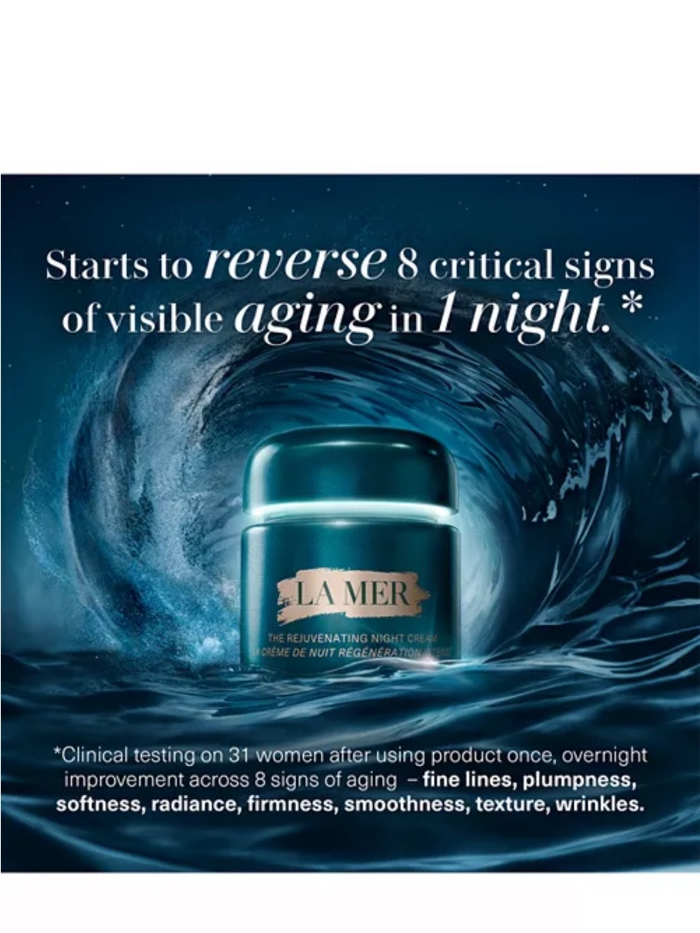La Mer The Rejuvenating Night Cream full size 60ml 450$